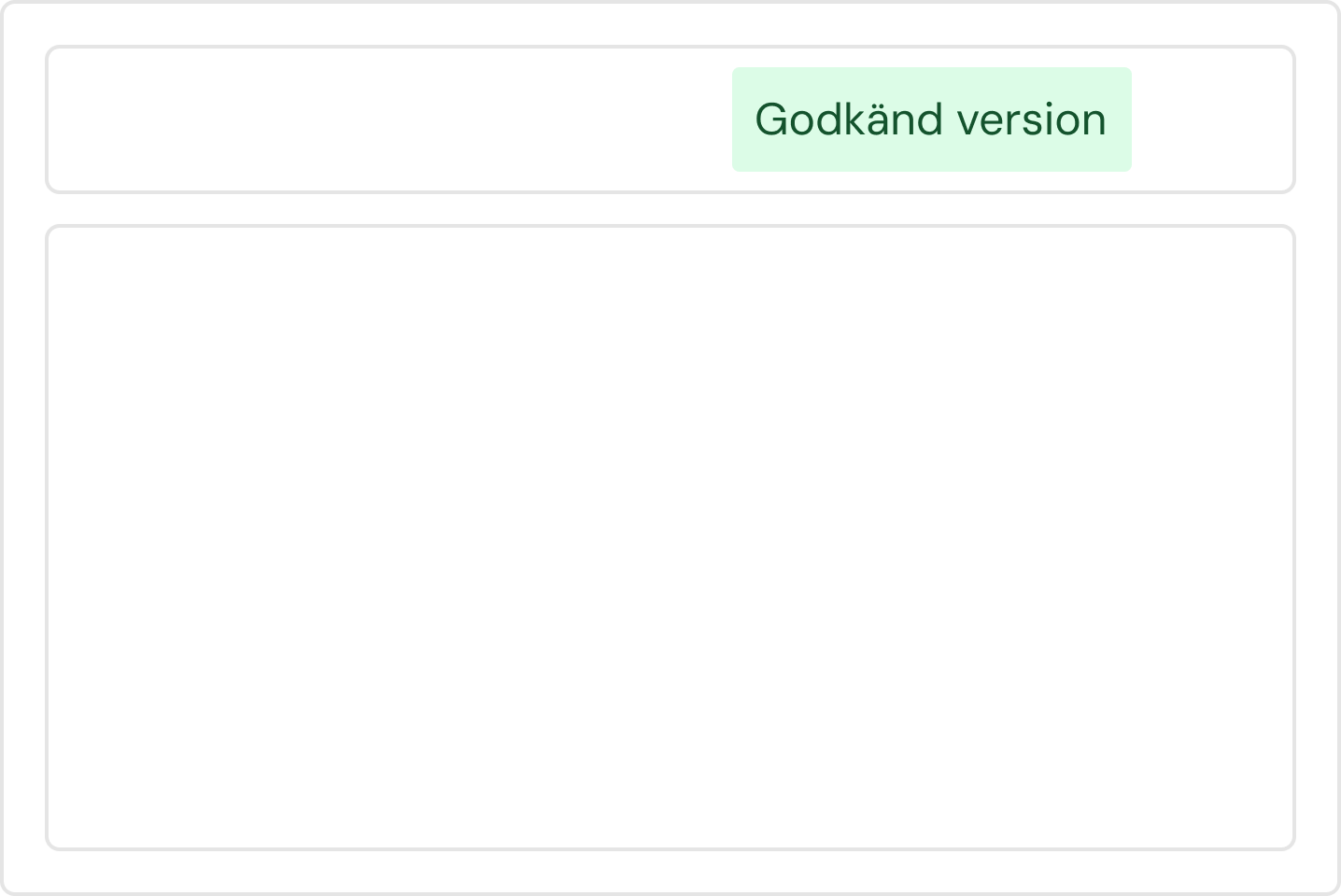 Enkelt följa historiska versioner